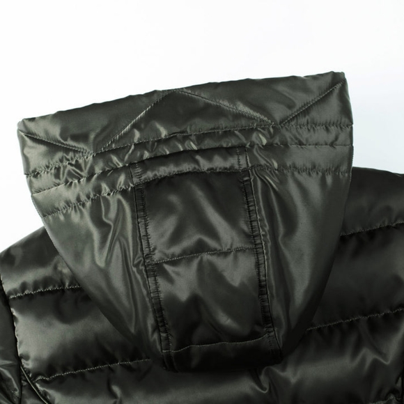 NWT Elora Mid Length Winter Coat Faux Fur and Quilted Lining sz M - Picture 7 of 11